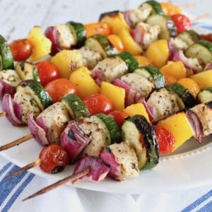 Chicken & Vegetable Kabobs