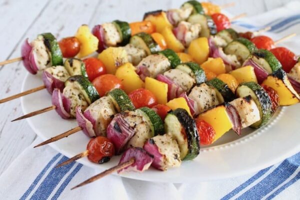 Chicken & Vegetable Kabobs