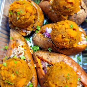 Stuffed Sweet Potato