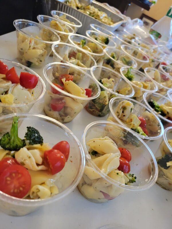 Tortellini Artichoke Pasta Cups