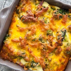 Broccoli, Turkey, & Spinach Casserole