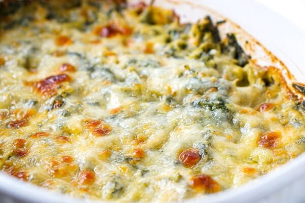 Broccoli & Spinach Casserole